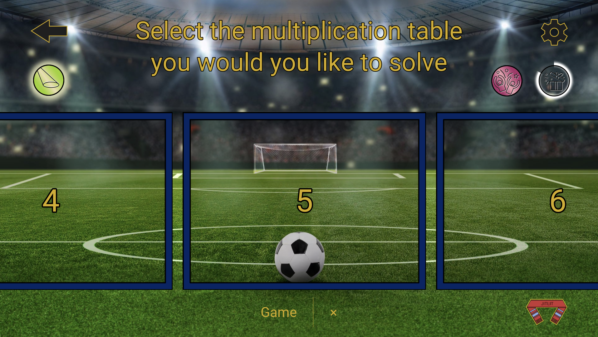 Mental Football Math Game | A fun learning game for kids